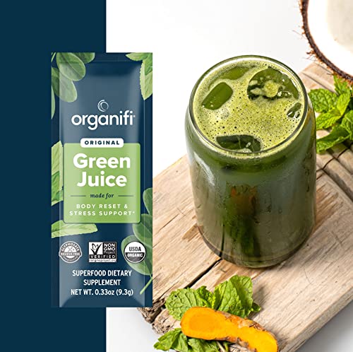 Organifi: GO Packs - Green Juice - Organic Superfood Supplement Powder - 30 Count Organifi buy supplements canada