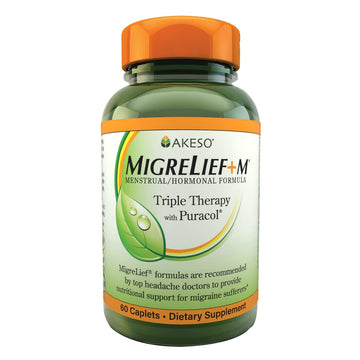 MigreLief+M – Advanced Nutritional Support Supplement for Women’s Neurological Health and Head Comfort – 60 Caplets (1-Month Supply) MigreLief buy supplements canada