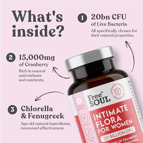 Probiotics for Women - Comprehensive Bio Cultures for Women's Intimate Flora, 20 Billion Free Soul buy supplements canada