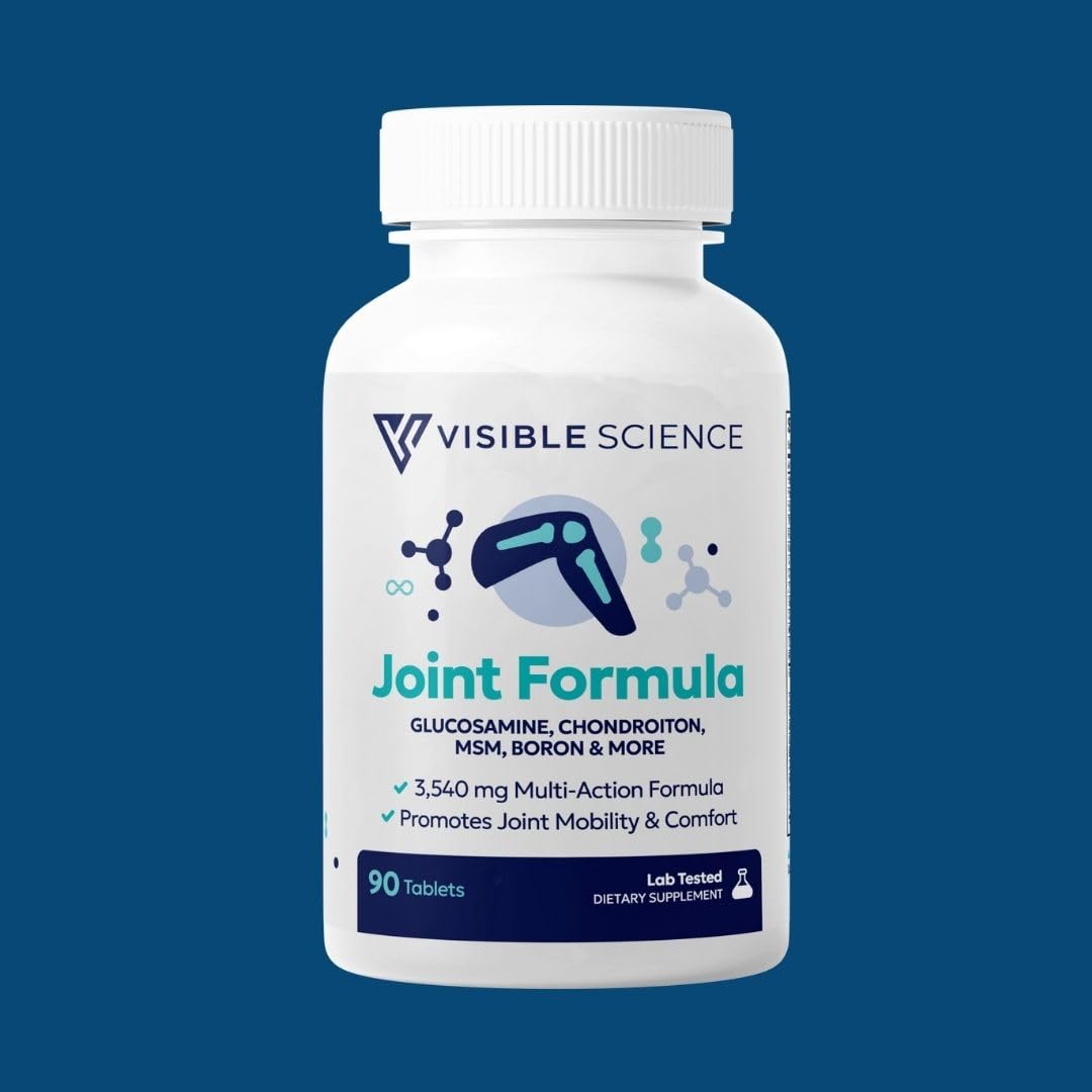 Visible Science Joint Formula – Advanced Joint Support with Herbal Blend & Antioxidants, Tablets 90ct Visible Science buy supplements canada