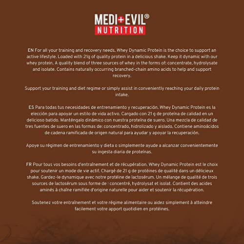Medi-Evil Nutrition Whey Dynamic Protein, Cookies and Cream Flavour, 2kg, 66 Servings Medi-Evil Nutrition buy supplements canada