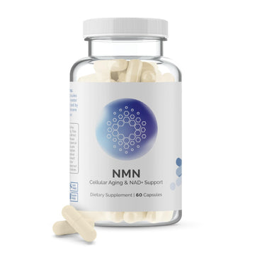 InfiniWell NMN Supplement - NAD+ Supplement Alternative with Resveratrol & Pterostilbene - Supports NAD+ Production - Anti Aging Support for Brain, Heart & Digestion (60 Capsules) InfiniWell buy supplements canada