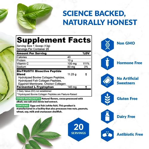 BioTrust Ageless Multi Collagen Peptides Powder – 5 Types (I, II, III, V, X) – Hydrolyzed BioTrust buy supplements canada