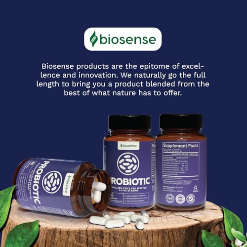 Colon Health Probiotic and Prebiotic Capsules - Gut Health Prebiotics and Probiotics Bio Sense buy supplements canada