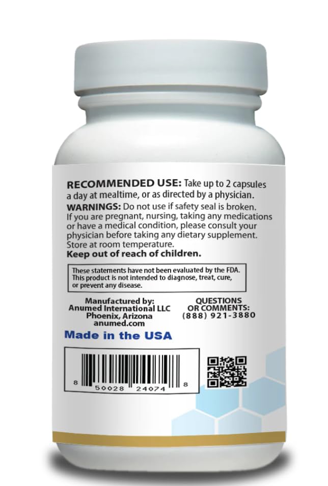 Men’s Multivitamin Supplement – Daily Energy, Immune & Heart Support – with Zinc, Magnesium, B12, CoQ10, Turmeric, Ginseng & More – 60 Vegetable Capsules – AnuMed AnuMed International buy supplements canada