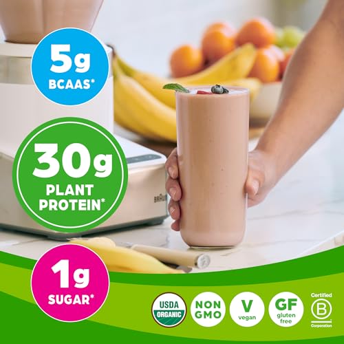 Orgain Organic Sport Vegan Protein Powder, Chocolate - 30g Plant Based Protein Orgain buy supplements canada