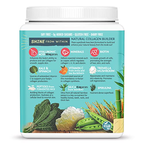 Sunwarrior Plant-Based Vegan Youthful Beauty Collagen Building Protein Peptides Sunwarrior buy supplements canada