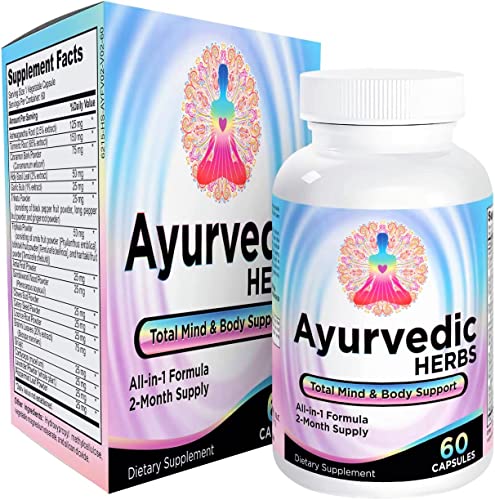 Ayurvedic Herbs (All-in-1) Supplement 2-Month Supply - Ayurveda Mind, Body & Spirit Herb Elevate Recovery Supplements buy supplements canada