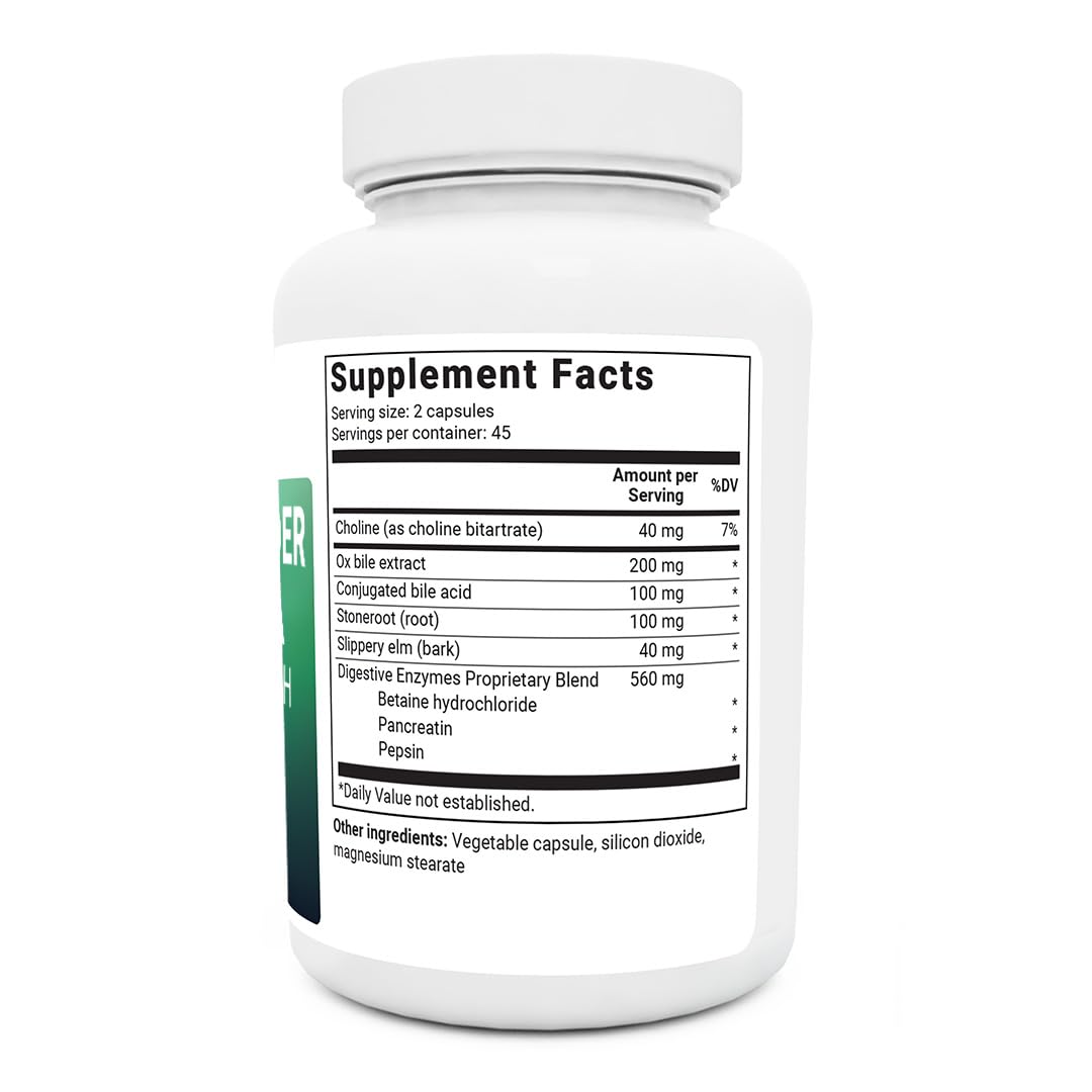 Dr. Berg Gallbladder Formula Extra Strength - Made w/Purified Bile Salts & Ox Bile Digestive Dr. Berg Nutritionals buy supplements canada