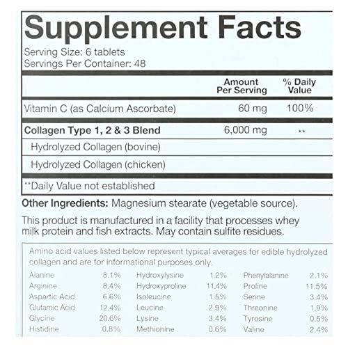 YOUTHEORY Collagen - Advanced Formula 290 Tablets YouTheory buy supplements canada