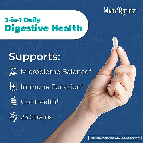 Mary Ruth's 3 in 1 Digestive Health Probiotic, 30 CT MaryRuth Organics buy supplements canada