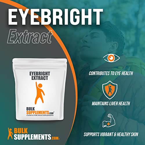 BULKSUPPLEMENTS.COM Eyebright Extract Powder - Eye Bright Extract - Eye Supplement BULKSUPPLEMENTS.COM buy supplements canada