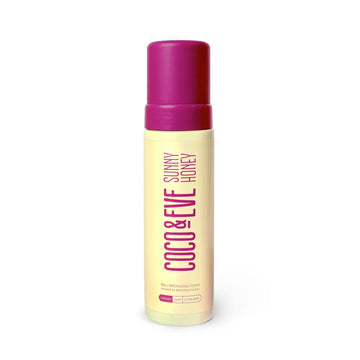 Coco & Eve Sunny Honey Self Tanner Foam - (Medium) Fast Drying, Streak-Free Sunless Tanning Mousse, Tropically Scented Lightweight Natural Looking Tan Coco & Eve buy supplements canada