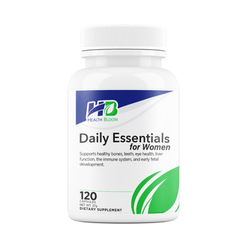 Daily Essentials for Women| 120 Capsules | Health Bloom | Vitamins and Minerals Capsules | Health Bloom Inc. buy supplements canada