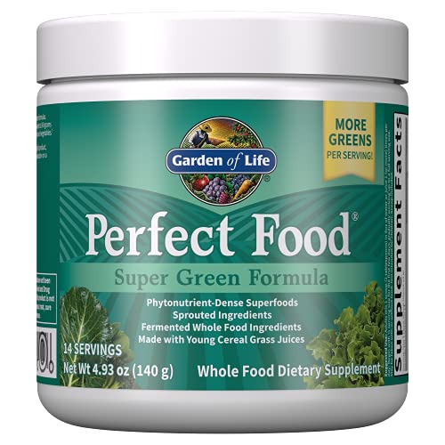 Garden of Life Perfect Food Super Green Formula - 14 Servings | 45 Superfoods, Greens Garden of Life buy supplements canada
