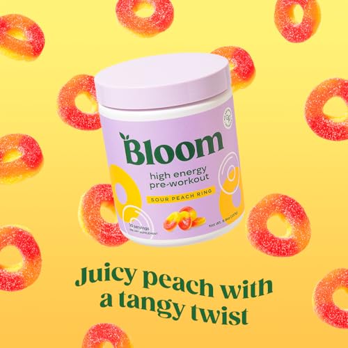 Bloom Nutrition High Energy Pre Workout Powder, Amino Energy with Beta Alanine Bloom Nutrition buy supplements canada