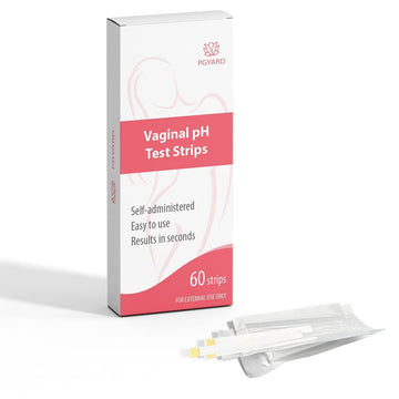 [60 Pack] PGYARD Vaginal Health pH Test Strips, Feminine pH Test, Value Pack PGYARD buy supplements canada
