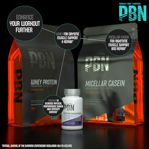 PBN - Premium Body Nutrition Micellar Casein Strawberry 1kg Pouch Premium Body Nutrition buy supplements canada