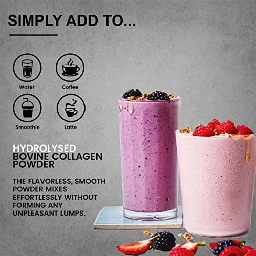 Vitazam Bovine Collagen Peptides - Hydrolyzed Type 1 & 3 Collagen Powder Protein Supplement for Healthy VitaZam buy supplements canada