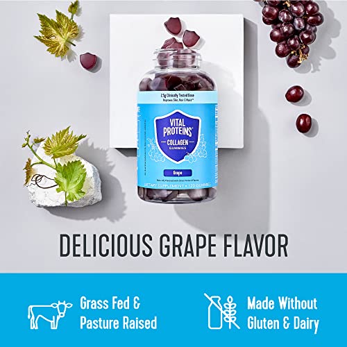 Vital Proteins Collagen Gummies, 2.5g of Clinically-Tested Collagen for Hair, Skin Vital Proteins buy supplements canada