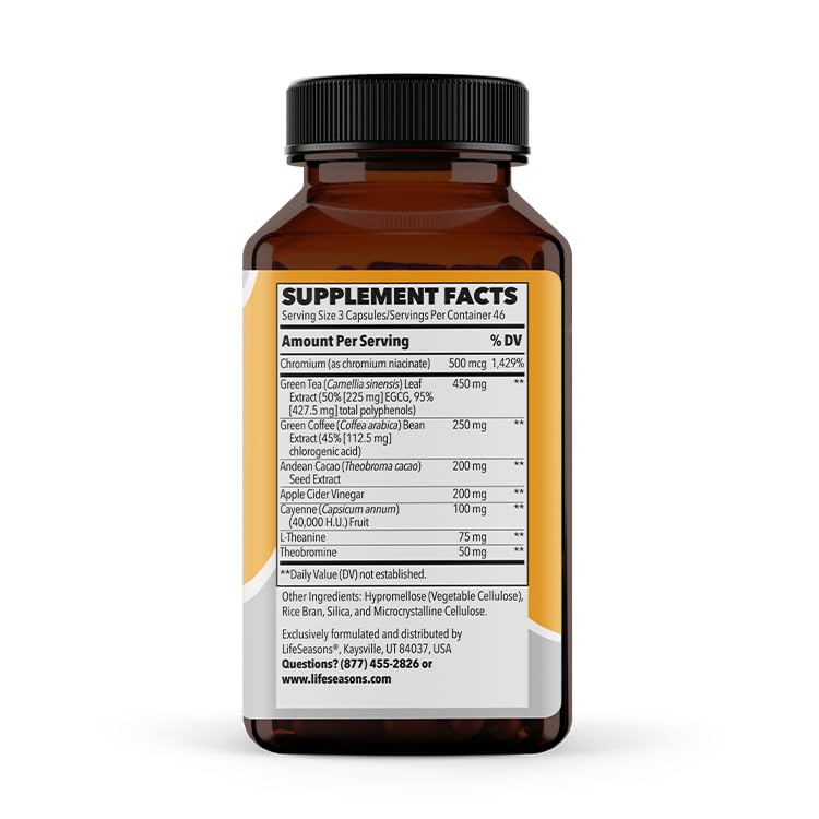 LifeSeasons - Metabolism - Weight Control Support and Energy Booster Supplement LifeSeasons buy supplements canada