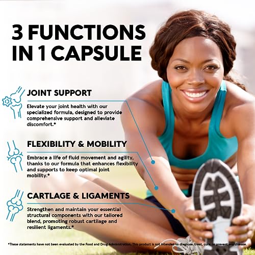 Glucosamine | Chondroitin | MSM | Collagen - 2800 mg Joint Support Supplement NUTRAHARMONY buy supplements canada