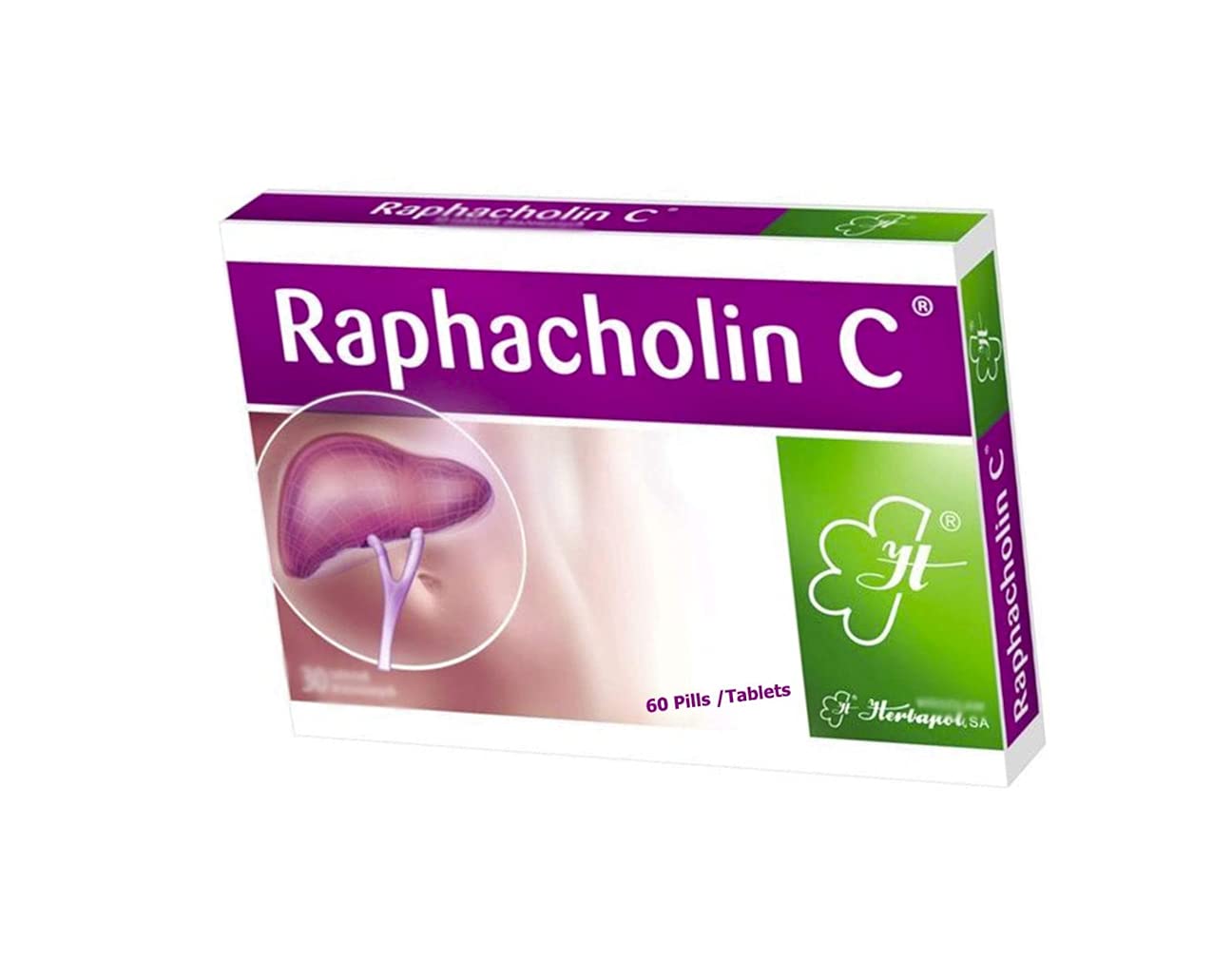 Polpharma RAPHACHOLIN C N30 x 2 Pills/Tablets (Total 60) - Made in Poland & Language Polpharma buy supplements canada