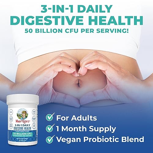 Mary Ruth's 3 in 1 Digestive Health Probiotic, 30 CT MaryRuth Organics buy supplements canada