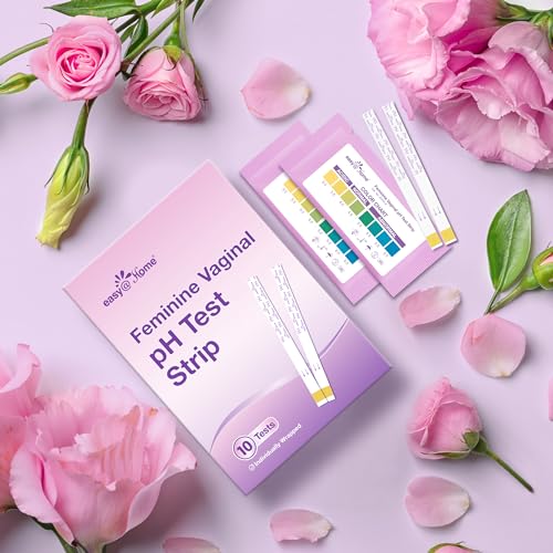Easy@Home Vaginal pH Test -10 Strips | BV Test Kit at Home for Women | Yeast Infection Test + pH Balance Easy@Home buy supplements canada