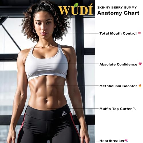 Wúdí Skinny Berry Gummy - Detox, Metabolism & Energy Booster, Plant Based Healthy Wúdí buy supplements canada