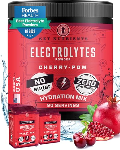 KEY NUTRIENTS Multivitamin Electrolytes Powder No Sugar - Sweet Cherry Pom Electroly KEY NUTRIENTS buy supplements canada