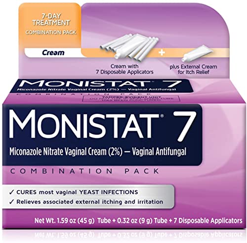 MONISTAT 7-Dose Treatment For Women, 7 Disposable Applicators & External Itch Cream, (Pack of 1) Monistat buy supplements canada