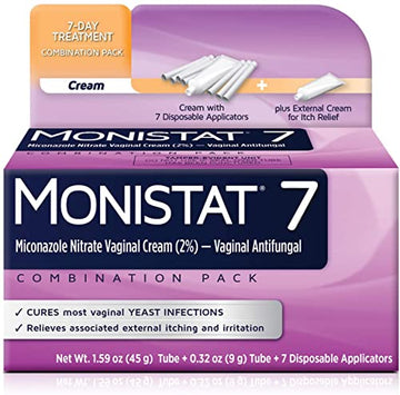 MONISTAT 7-Dose Treatment For Women, 7 Disposable Applicators & External Itch Cream, (Pack of 1) Monistat buy supplements canada