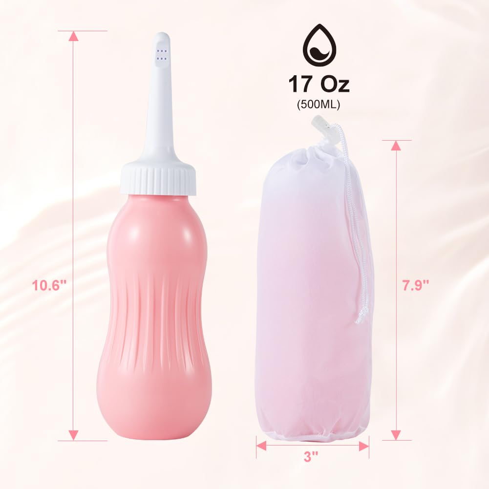 OFFO Peri Bottle 2 PCS for Postpartum Recovery, 17OZ (500ML) Labor and Delivery Essentials OFFO buy supplements canada