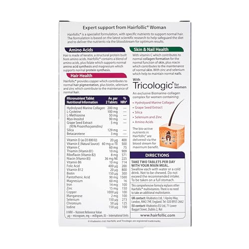 Hairfollic Her 60 Tablets Hairfollic buy supplements canada