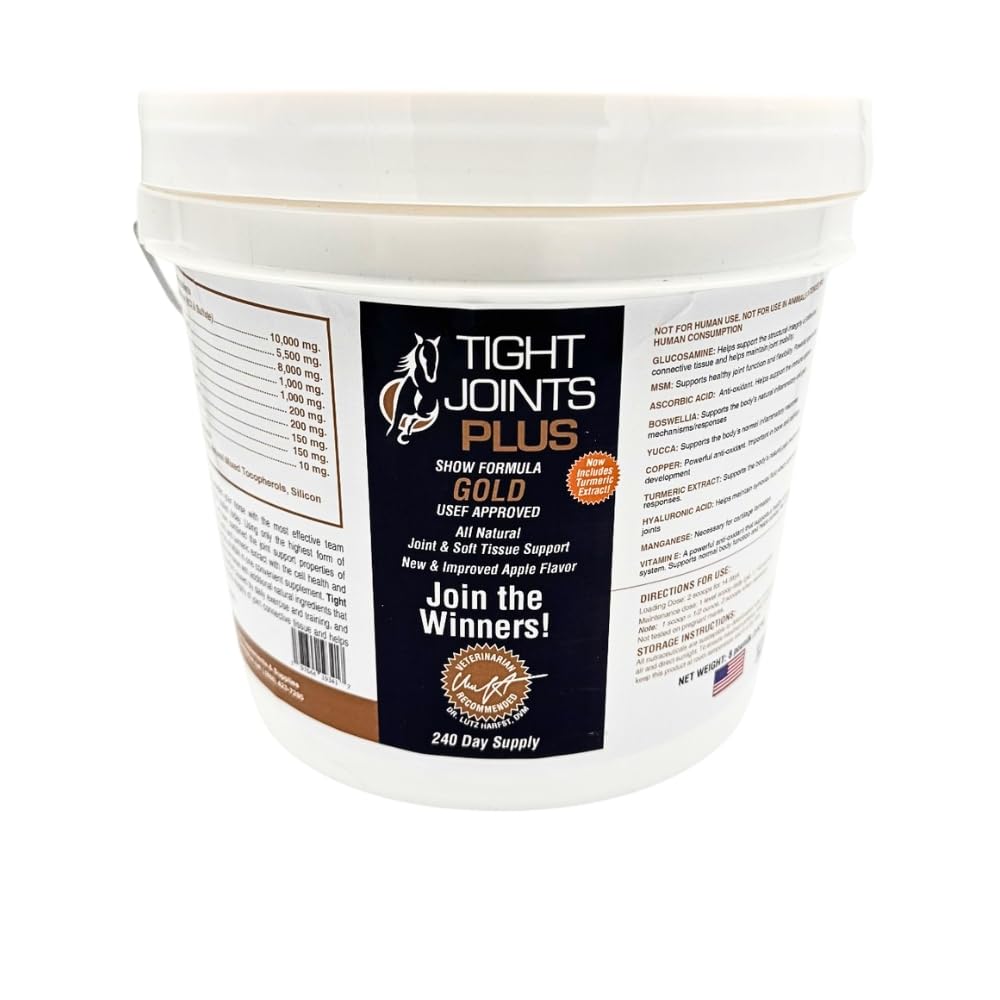 TIGHT JOINTS PLUS - Show Formula Gold USEF Approved- All Natural Joint and Soft Tissue Support - 240 Day Supply 8Lbs TIGHT JOINTS PLUS buy supplements canada