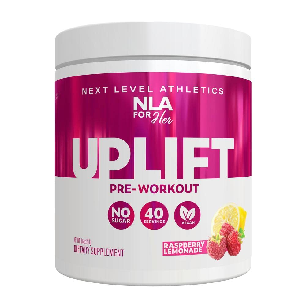 Uplift Pre-Workout for Women (30 Servings) -Raspberry Lemonade-Provides Clean NLA for Her buy supplements canada