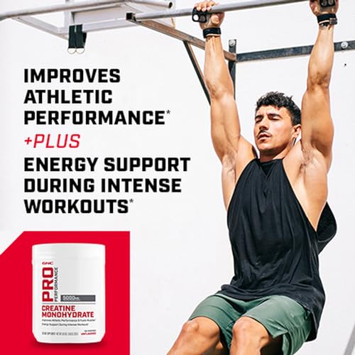 GNC Pro Performance Pro Performance Creatine Monohydrate - 50 Servings GNC buy supplements canada