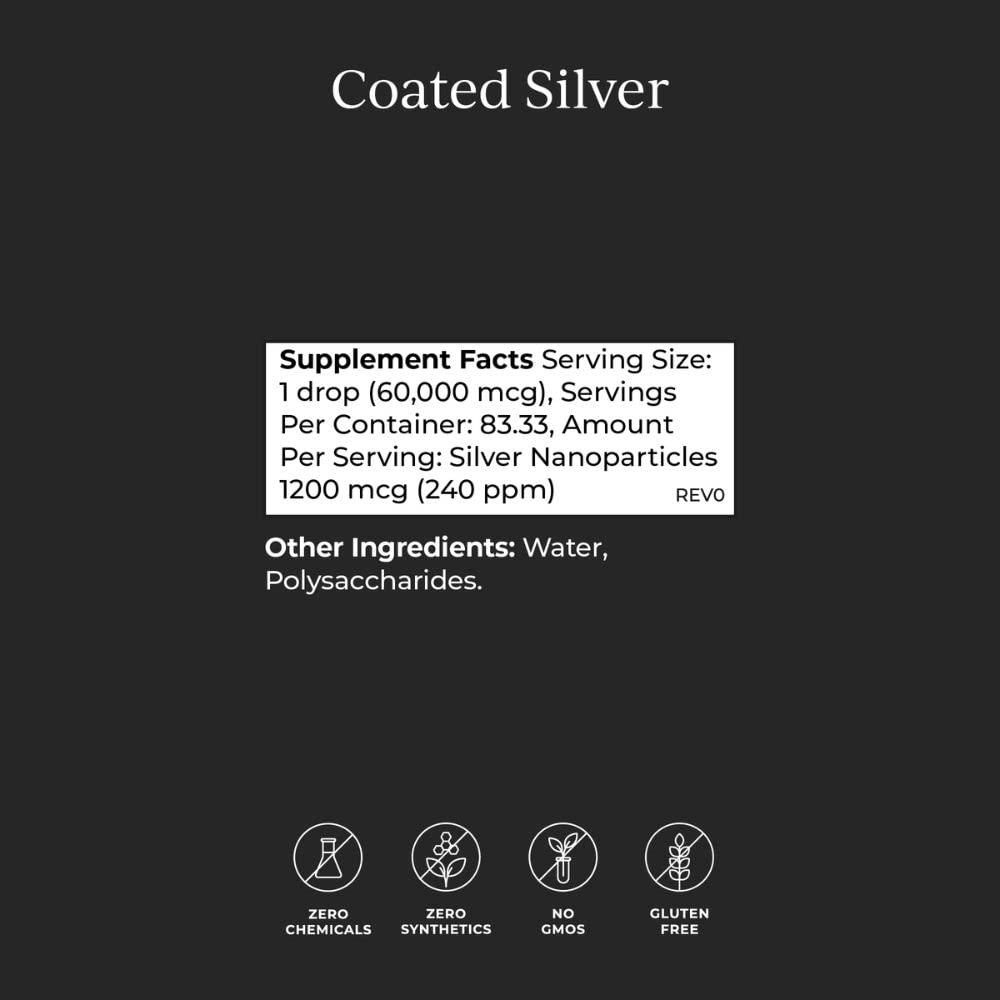 CYMBIOTIKA Colloidal Silver Liquid Supplement with Coated Silver, 20,000 PPM Mineral Concentrate, Immune Support Supplement for Adults, Easy to Use, 5 ml CYMBIOTIKA buy supplements canada
