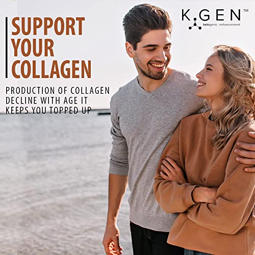 K-GEN™ Keto Collagen Protein Powder Natural Multi Collagen Chocolate Blend, Coconut MCT Vitamin C+B6 K GEN ketogenic enhancement buy supplements canada