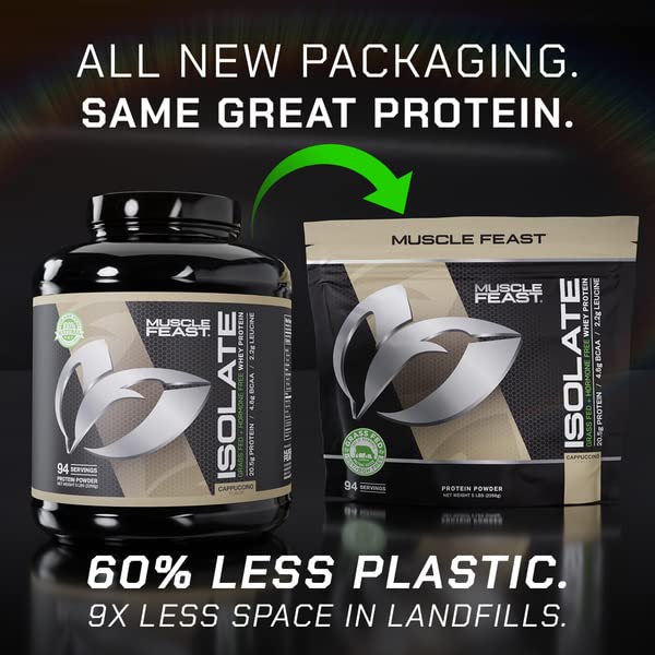 Muscle Feast Grass-Fed Whey Protein Isolate, All Natural Hormone Free Pasture Raised Muscle Feast buy supplements canada