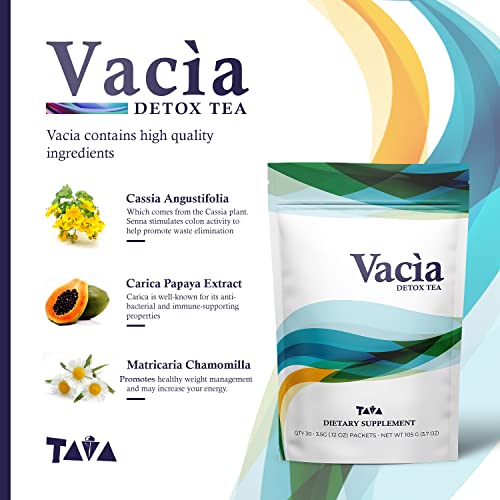 Tava Vacia Detox Tea Supplement, Boosts Energy, Supports Joint Mobility and Immune System TAVA buy supplements canada