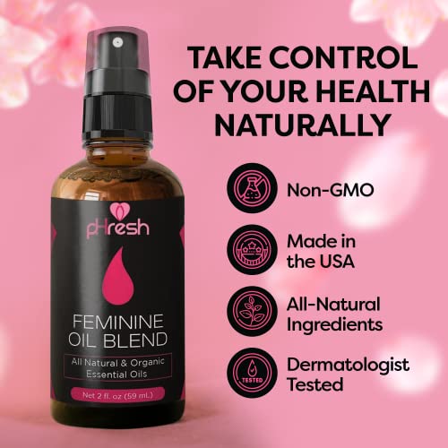 pHresh Feminine Essential Oil Spray & Vaginal pH Test Strips ACE NUTRITION buy supplements canada