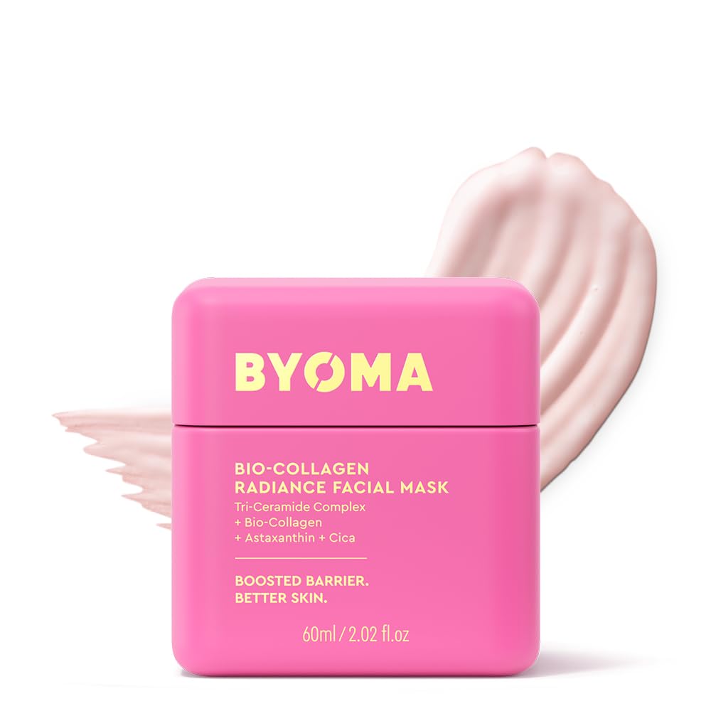 BYOMA Bio-Collagen Radiance Facial Mask - Transformative Liquid Sheet Mask for Glass Skin - Instant radiance, Visibly Improved Elasticity BYOMA buy supplements canada