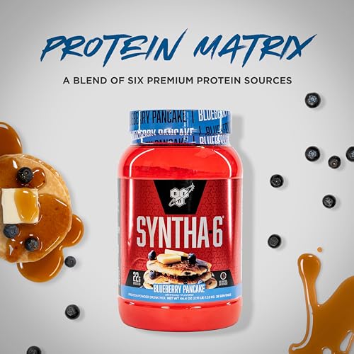 BSN SYNTHA-6 Whey Protein Powder, Milk Isolate Protein Powder with Micellar Casein BSN buy supplements canada