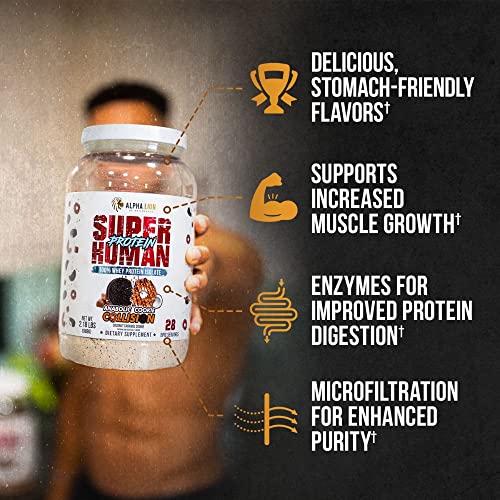 ALPHA LION Superhuman Whey Protein Powder, Great Tasting Pure Whey Protein Isolate ALPHA LION buy supplements canada