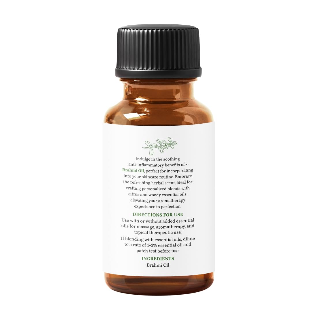 Essential Delights Brahmi Oil - Premium Undiluted Carrier Oil (1 oz) | for Skin, Face, Body, Hair Revitalization Essential Delights buy supplements canada