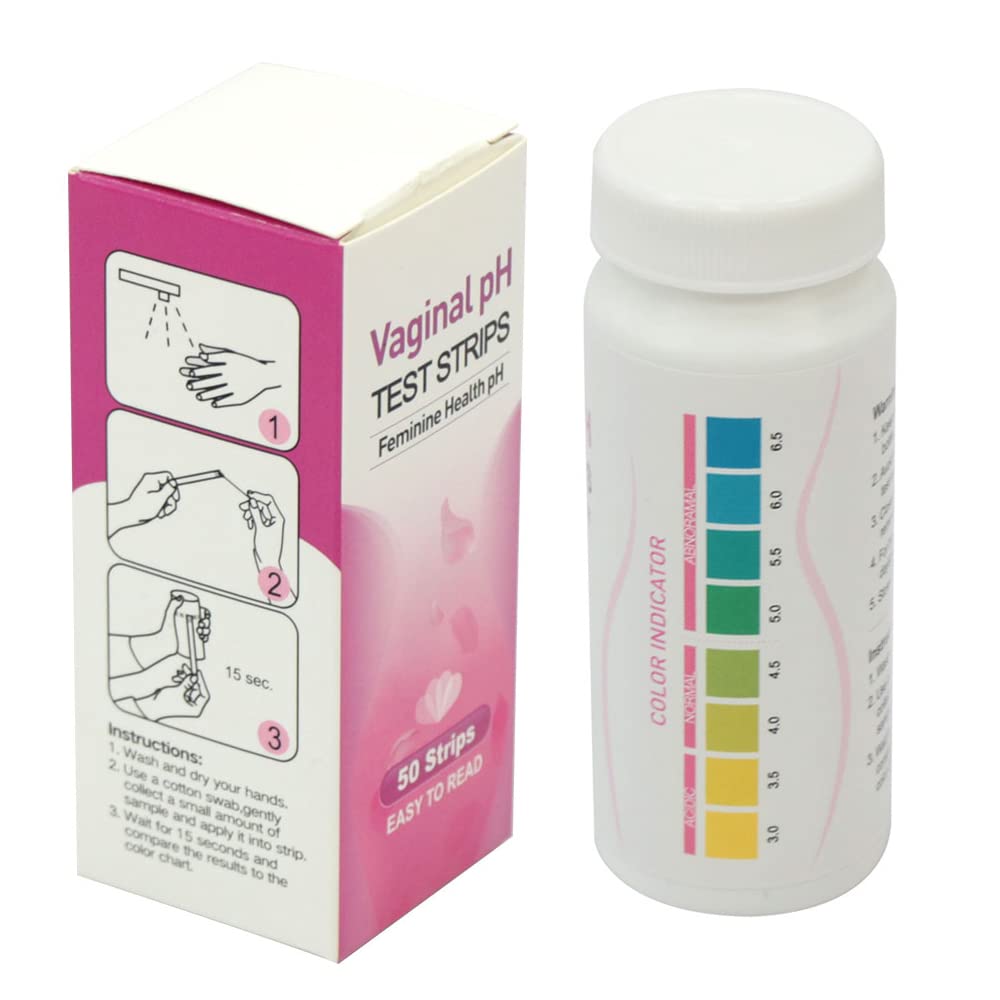 Colilove Vaginal Health PH Test Strips (50cnt) Feminine Vaginal PH Balance Test Strips Monitor Colilove buy supplements canada